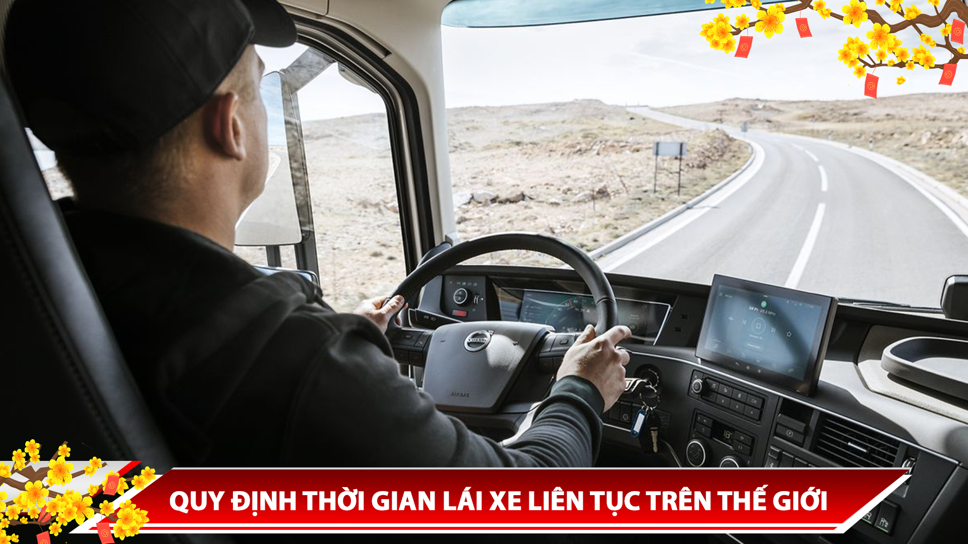 QUY ĐỊNH THỜI GIAN LÁI XE LIÊN TỤC TRÊN THẾ GIỚI